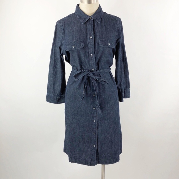 ladies denim dress size 12